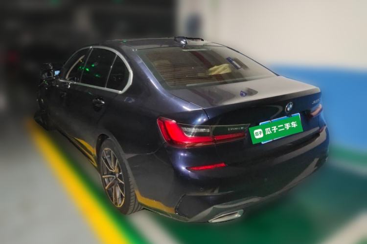 Used BMW 3 Series 2022 325Li M Sport Package Rear Left 45 Deg