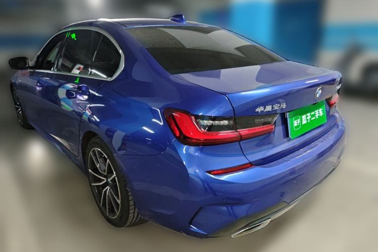 Used BMW 3 Series 2022 325Li M Sport Package Rear Left 45 Deg
