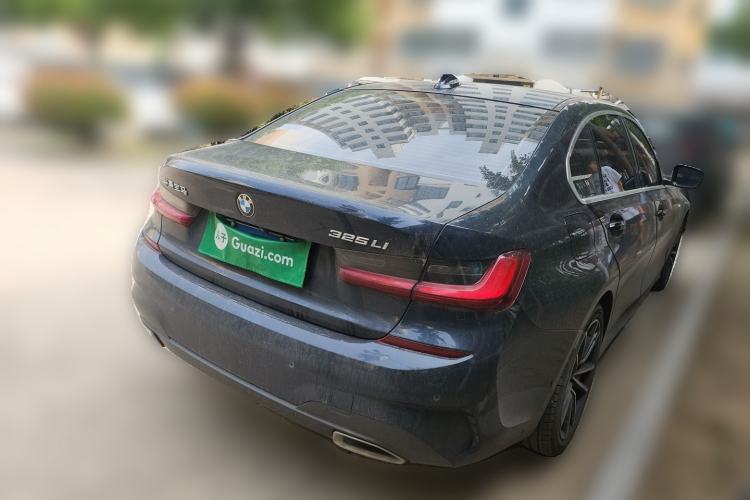 Used BMW 3 Series 2022 325Li M Sport Package Rear Right 45 Deg