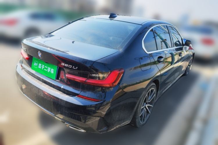 Used BMW 3 Series 2022 320Li M Sport Package Rear Right 45 Deg