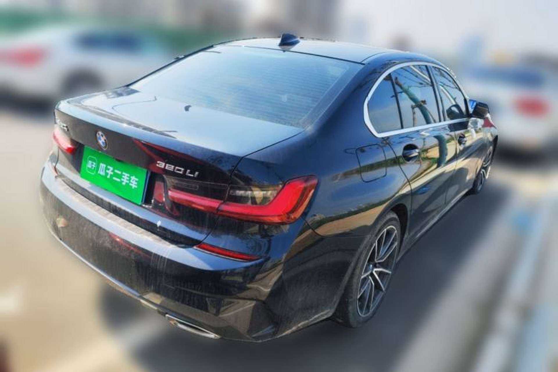 Used BMW 3 Series 2022 320Li M Sport Package Rear Right 45 Deg