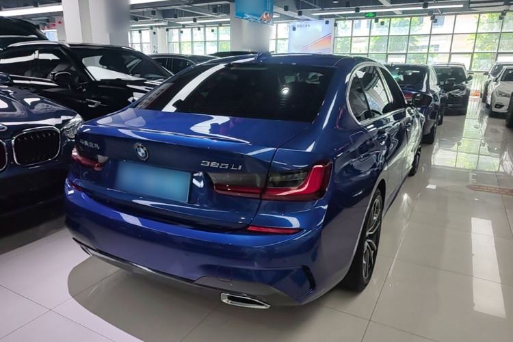 Used BMW 3 Series 2022 325Li M Sport Package Rear Right 45 Deg