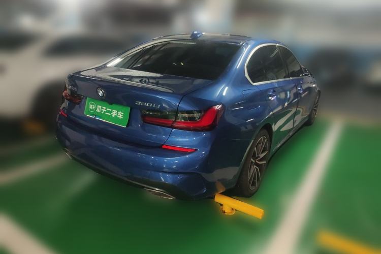 Used BMW 3 Series 2022 320Li M Sport Package Rear Right 45 Deg
