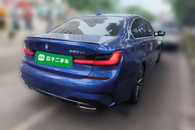 Used BMW 3 Series 2022 320Li M Sport Package Rear Right 45 Deg