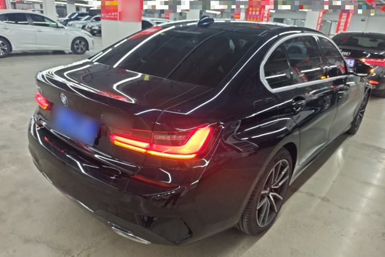 Used BMW 3 Series 2022 325Li M Sport Package Rear Right 45 Deg