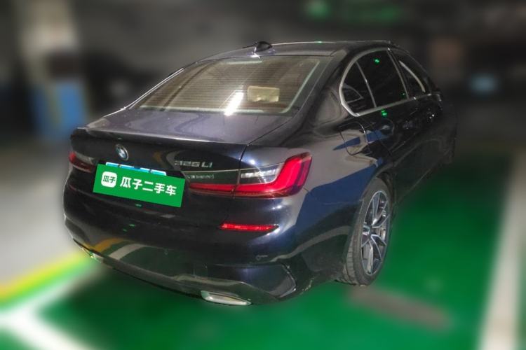 Used BMW 3 Series 2022 325Li M Sport Package Rear Right 45 Deg