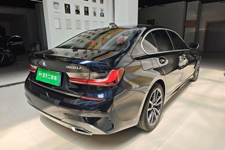 Used BMW 3 Series 2022 325Li M Sport Package Rear Right 45 Deg