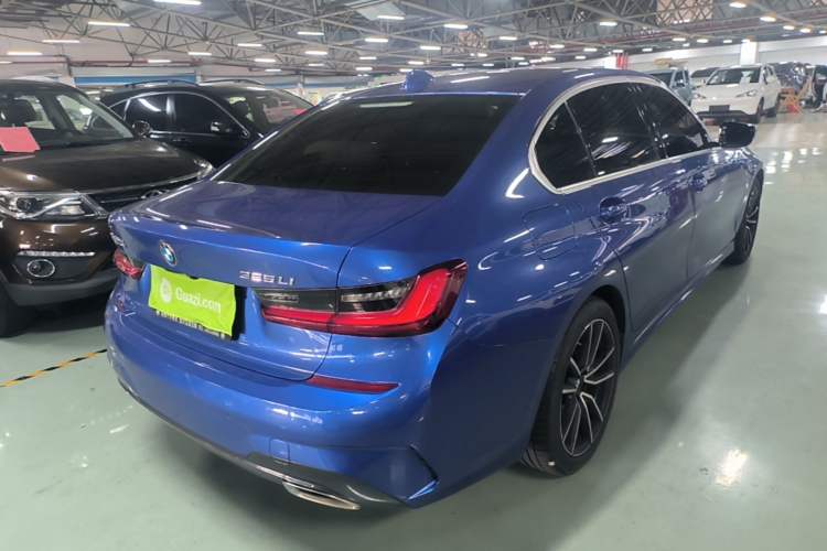Used BMW 3 Series 2022 325Li M Sport Package Rear Right 45 Deg