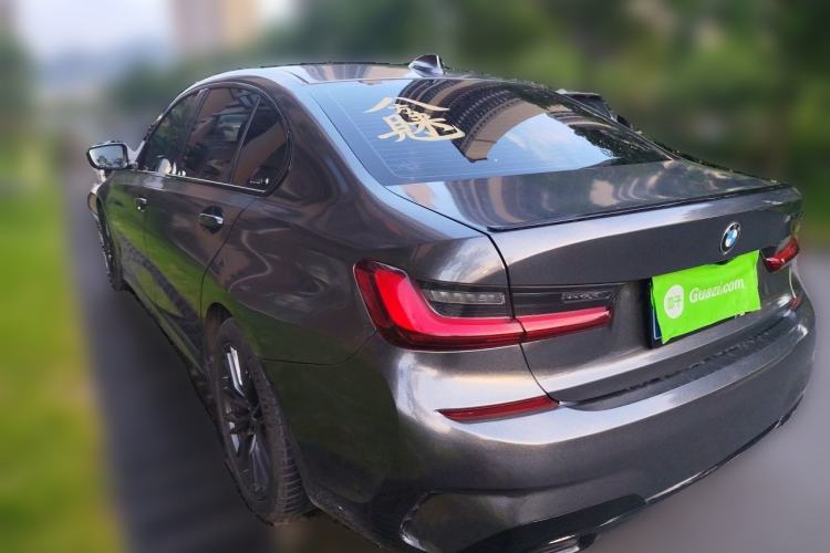 Used BMW 3 Series 2022 325Li M Sport Night Edition Package Rear Left 45 Deg
