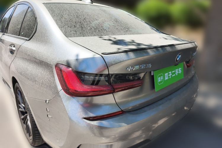 Used BMW 3 Series 2022 Revised 325i M Sport Night Edition Package Rear Left 45 Deg