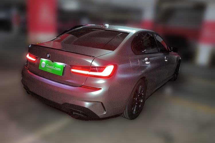 Used BMW 3 Series 2022 325Li M Sport Night Edition Package Rear Right 45 Deg