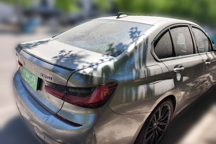 Used BMW 3 Series 2022 Revised 325i M Sport Night Edition Package Rear Right 45 Deg