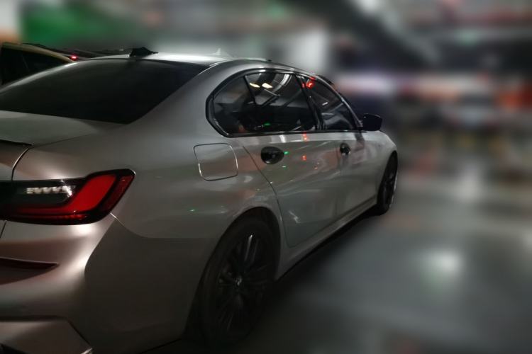 Used BMW 3 Series 2022 Restyled 325Li M Sport Night Edition Package Rear Right 45 Deg