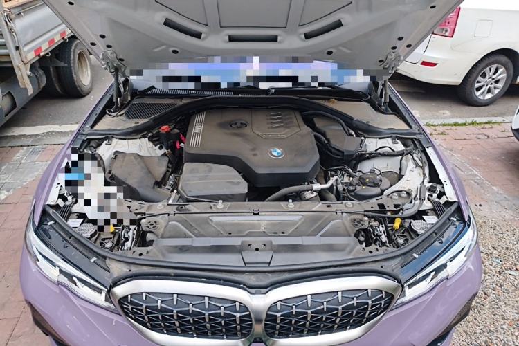 Used BMW 3 Series 2022 325Li M Sport Package Engine Bay