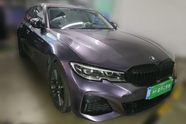 Used BMW 3 Series 2022 325Li M Sport Night Edition Package Front Right 45 Deg