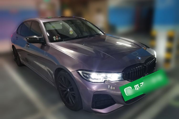 Used BMW 3 Series 2022 325Li M Sport Night Edition Package Front Right 45 Deg