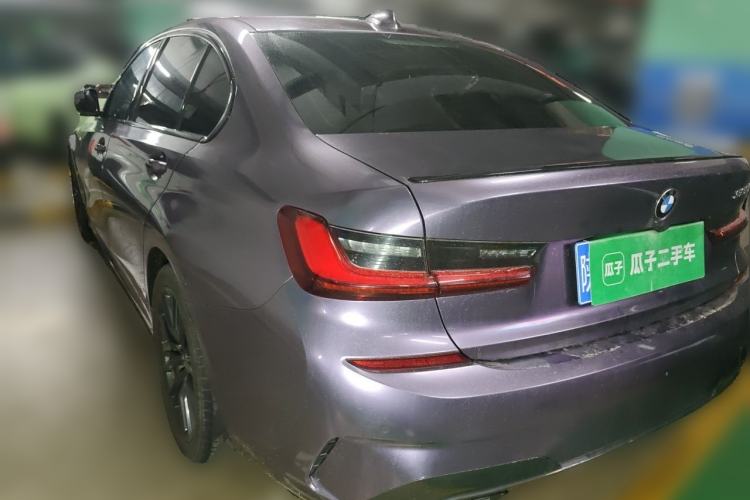 Used BMW 3 Series 2022 325Li M Sport Night Edition Package Rear Left 45 Deg