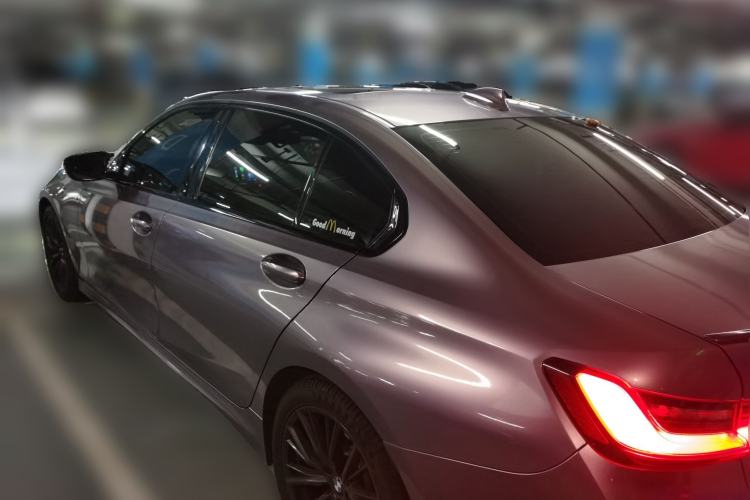 Used BMW 3 Series 2022 325Li M Sport Night Edition Package Rear Left 45 Deg