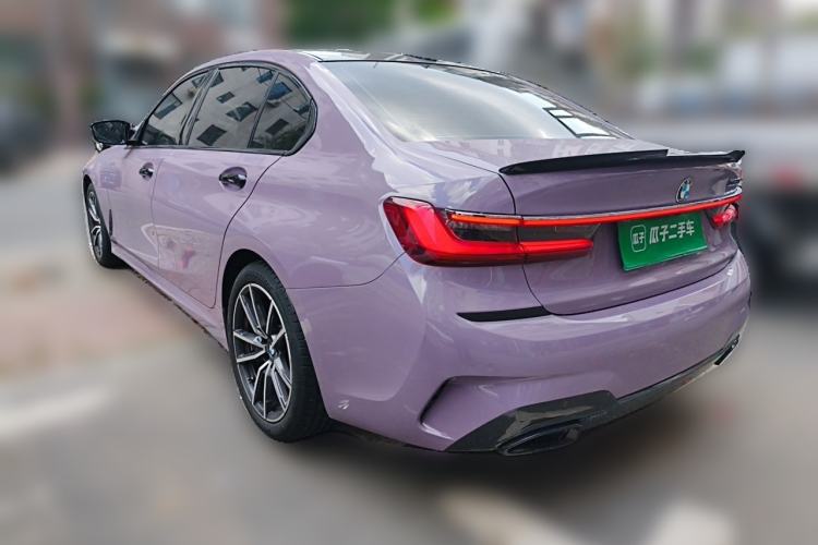 Used BMW 3 Series 2022 325Li M Sport Package Rear Left 45 Deg