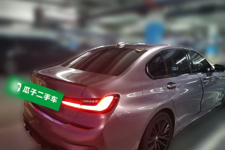 Used BMW 3 Series 2022 325Li M Sport Night Edition Package Rear Right 45 Deg