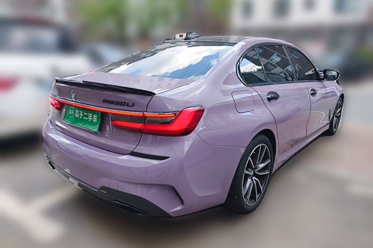 Used BMW 3 Series 2022 325Li M Sport Package Rear Right 45 Deg