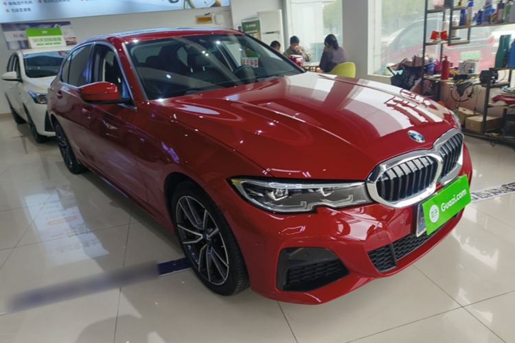 Used BMW 3 Series 2022 325Li M Sport Package Front Right 45 Deg