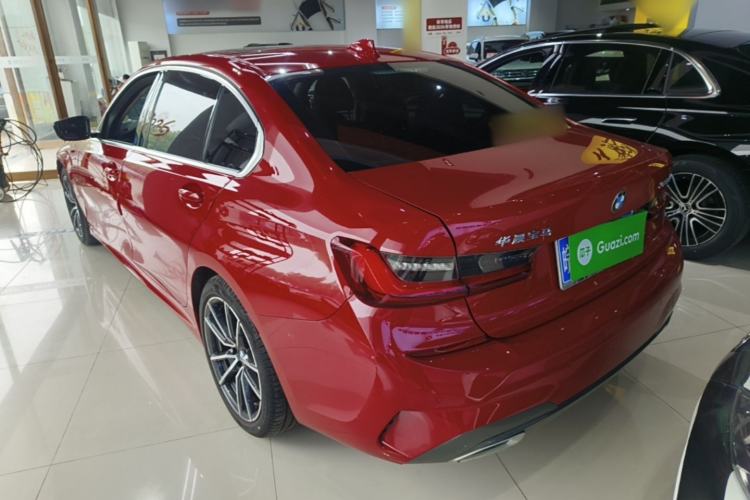 Used BMW 3 Series 2022 325Li M Sport Package Rear Left 45 Deg