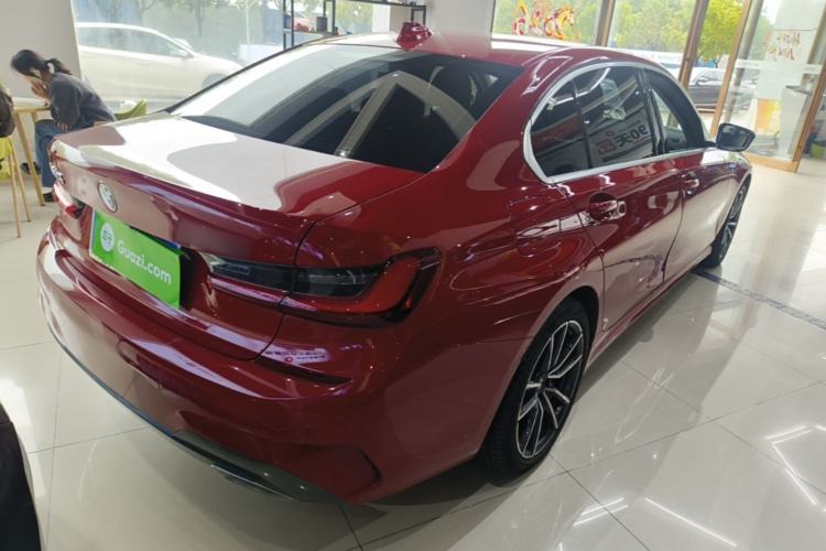Used BMW 3 Series 2022 325Li M Sport Package Rear Right 45 Deg