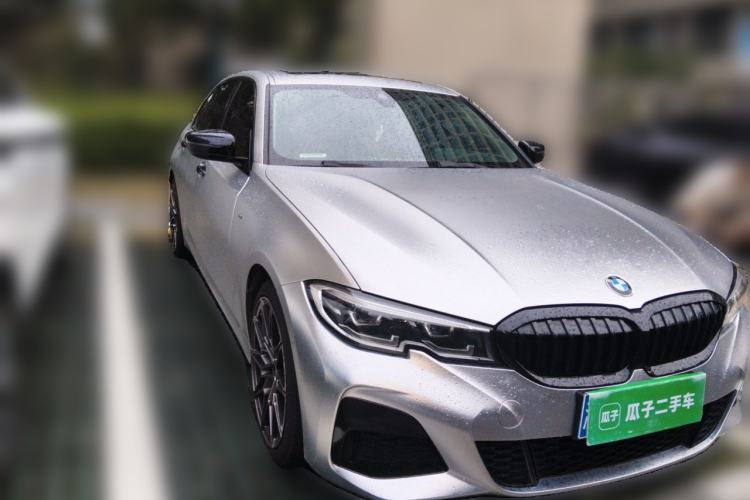 Used BMW 3 Series 2022 325Li M Sport Night Edition Package Front Right 45 Deg