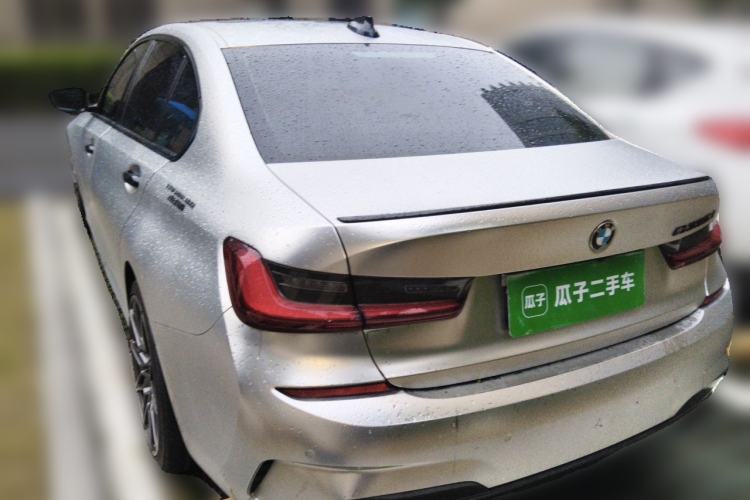 Used BMW 3 Series 2022 325Li M Sport Night Edition Package Rear Left 45 Deg