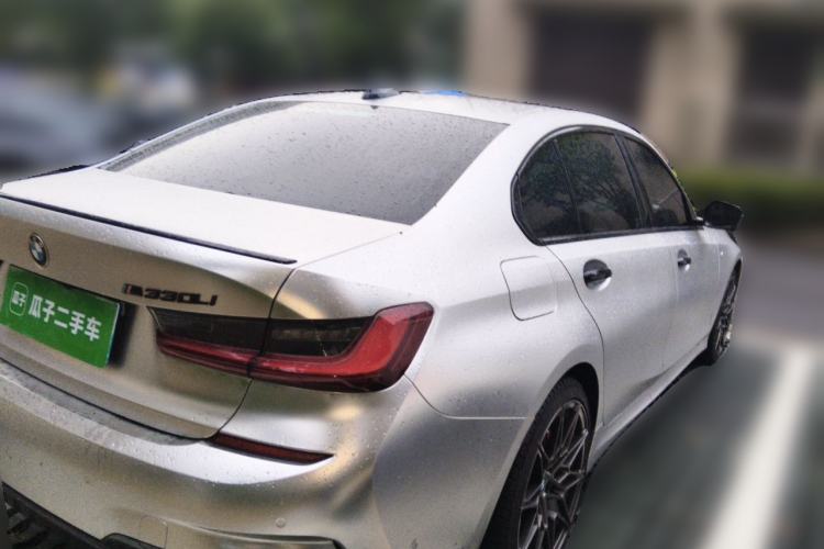 Used BMW 3 Series 2022 325Li M Sport Night Edition Package Rear Right 45 Deg