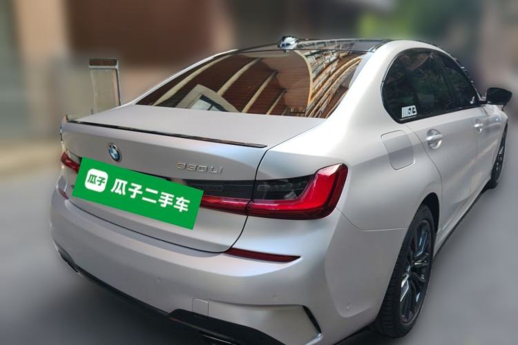 Used BMW 3 Series 2022 330Li xDrive M Sport Night Edition Package Rear Right 45 Deg