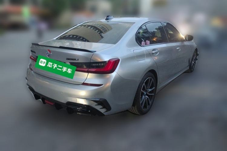 Used BMW 3 Series 2022 325Li M Sport Package Rear Right 45 Deg