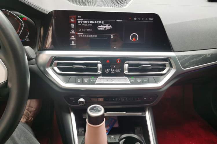 Used BMW 3 Series 2022 325i M Sport Package Audio And AC Panel