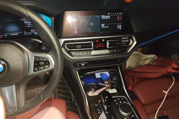 Used BMW 3 Series 2022 325Li M Sport Package Audio And AC Panel