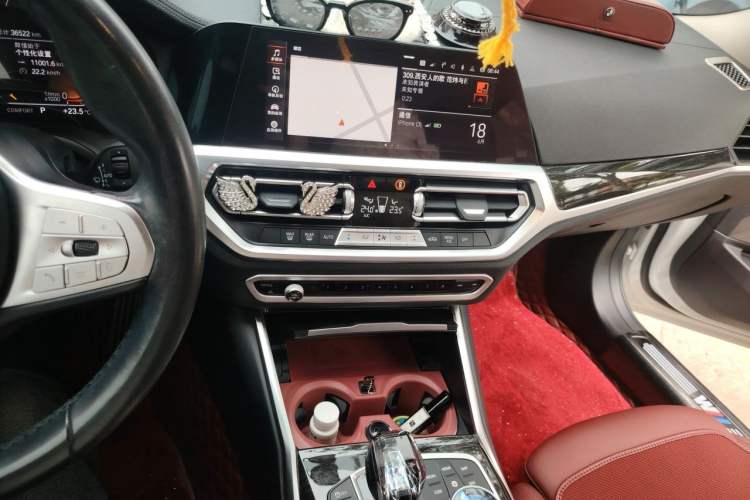 Used BMW 3 Series 2022 325Li M Sport Package Audio And AC Panel