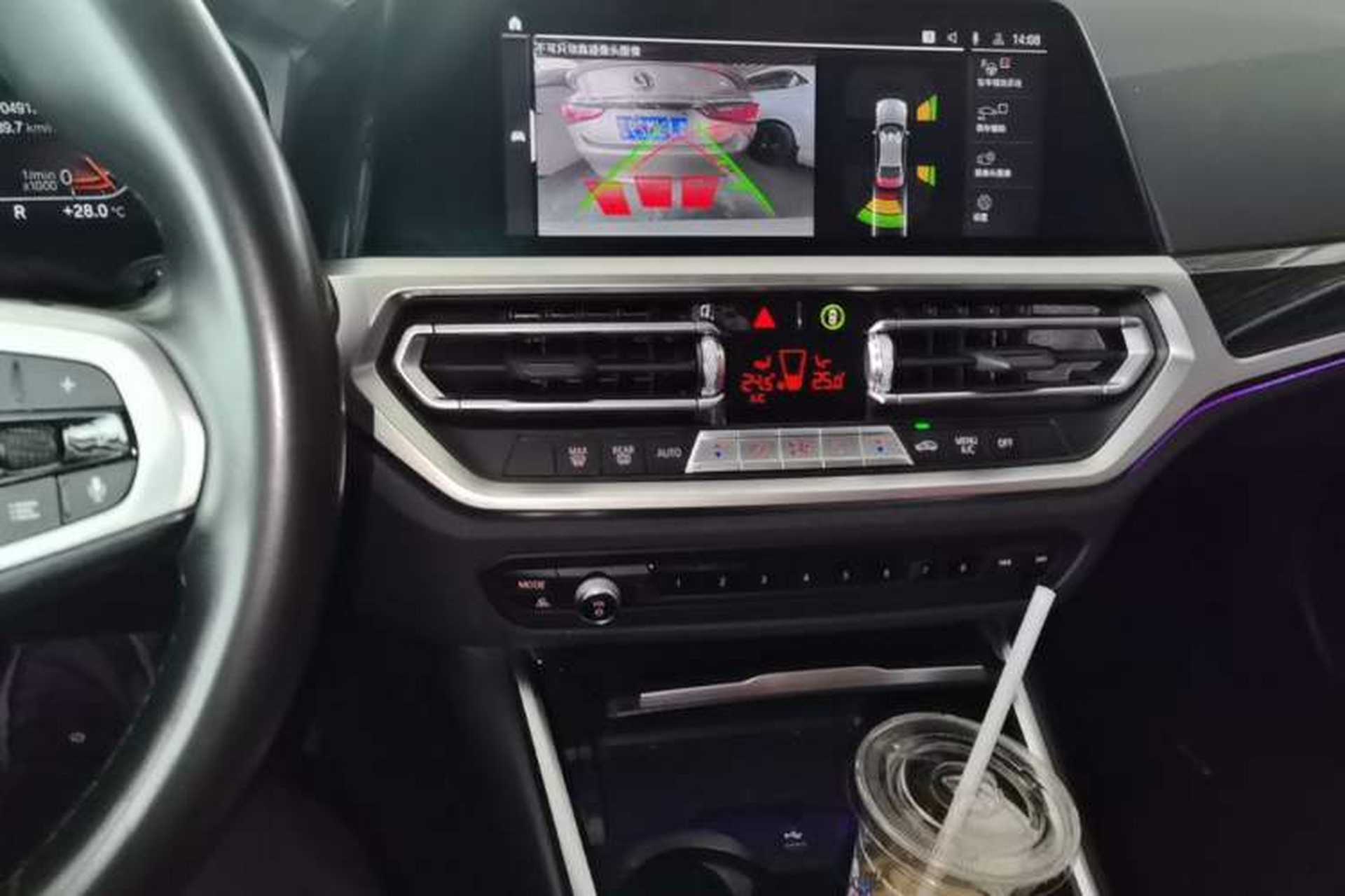Used BMW 3 Series 2022 Updated 325Li M Sport Package Audio And AC Panel
