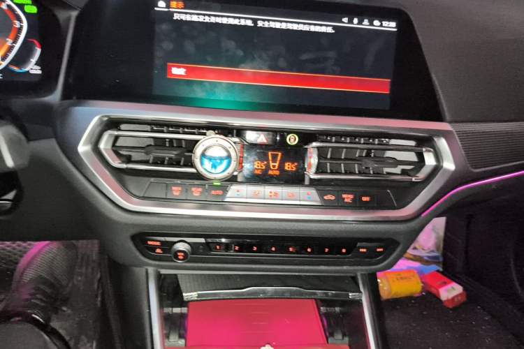 Used BMW 3 Series 2022 325Li M Sport Night Edition Package Audio And AC Panel