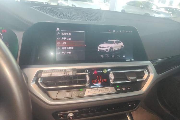 Used BMW 3 Series 2022 Updated 325Li M Sport Package Audio And AC Panel