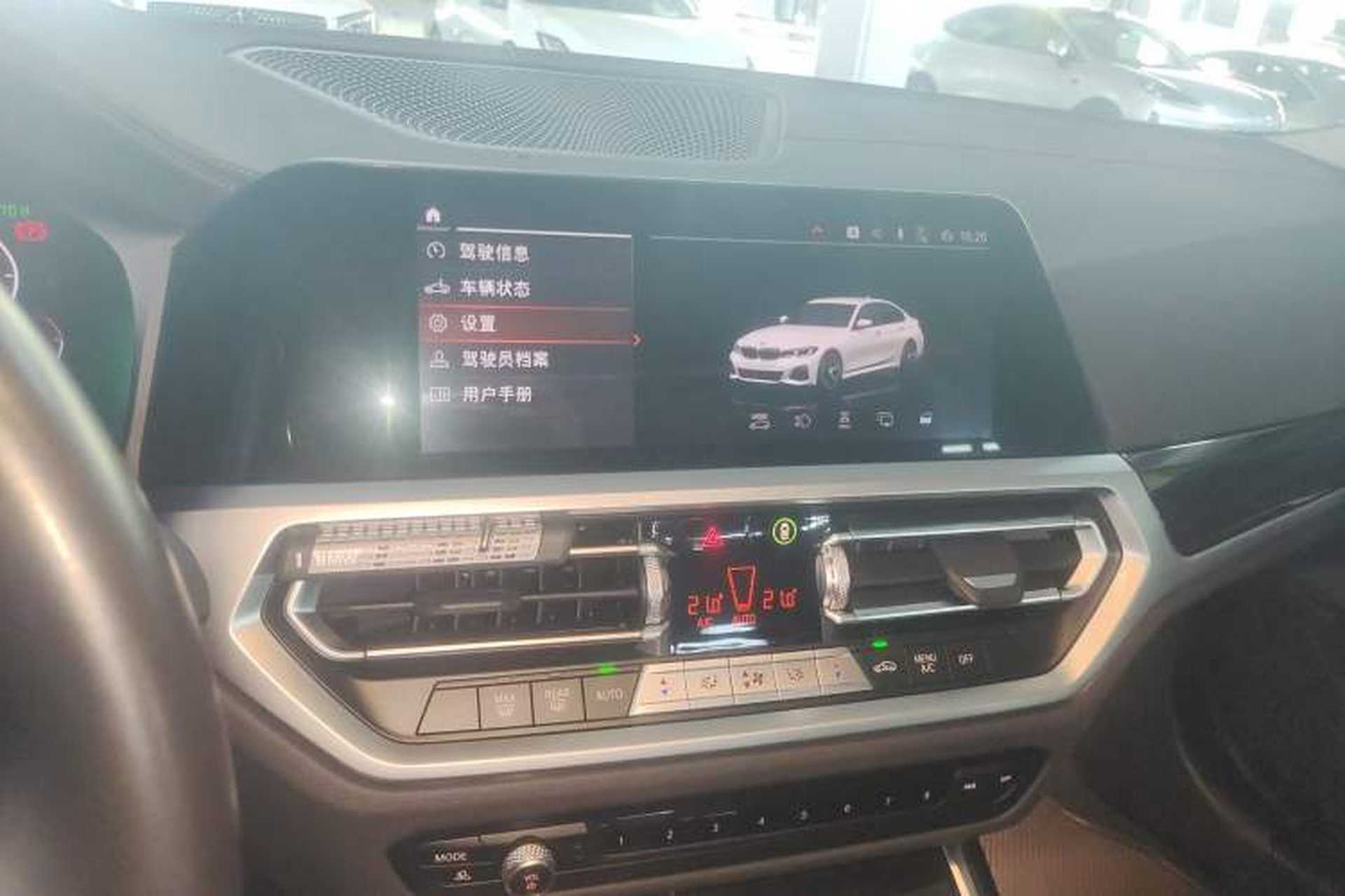Used BMW 3 Series 2022 Updated 325Li M Sport Package Audio And AC Panel