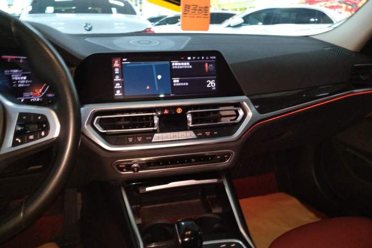 Used BMW 3 Series 2022 Updated 325Li M Sport Package Audio And AC Panel