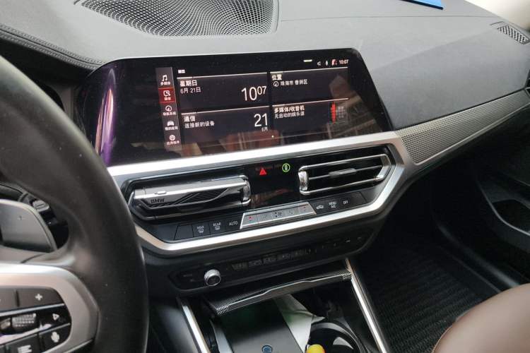 Used BMW 3 Series 2022 Restyled 325Li M Sport Night Edition Package Audio And AC Panel