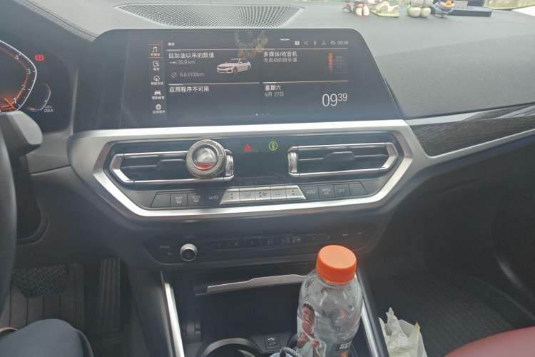 Used BMW 3 Series 2022 325Li M Sport Package Audio And AC Panel