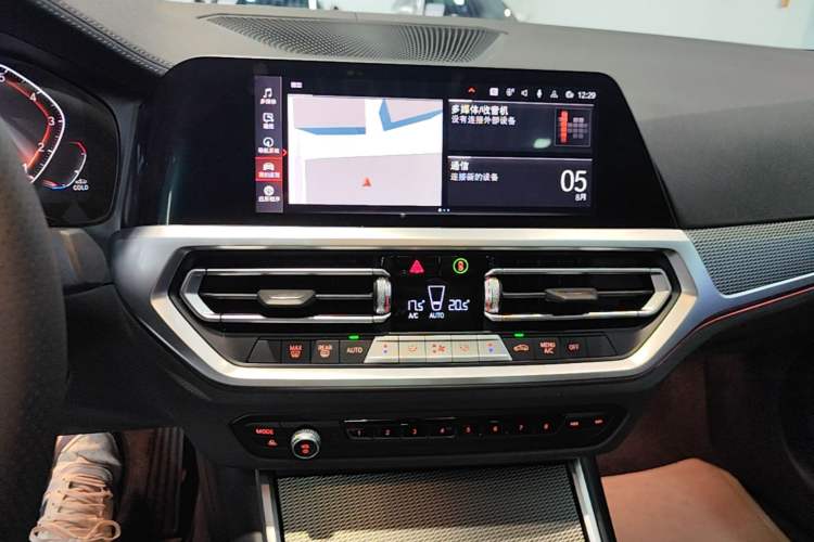 Used BMW 3 Series 2022 325i M Sport Night Edition Package Audio And AC Panel