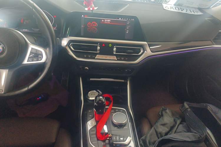 Used BMW 3 Series 2022 Updated 325Li M Sport Package Audio And AC Panel