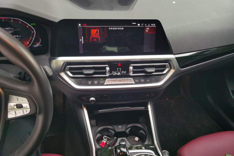 Used BMW 3 Series 2022 Updated 320i Sport Package Audio And AC Panel