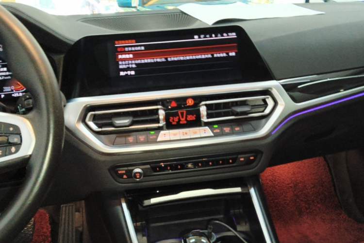 Used BMW 3 Series 2022 Updated 325Li M Sport Package Audio And AC Panel