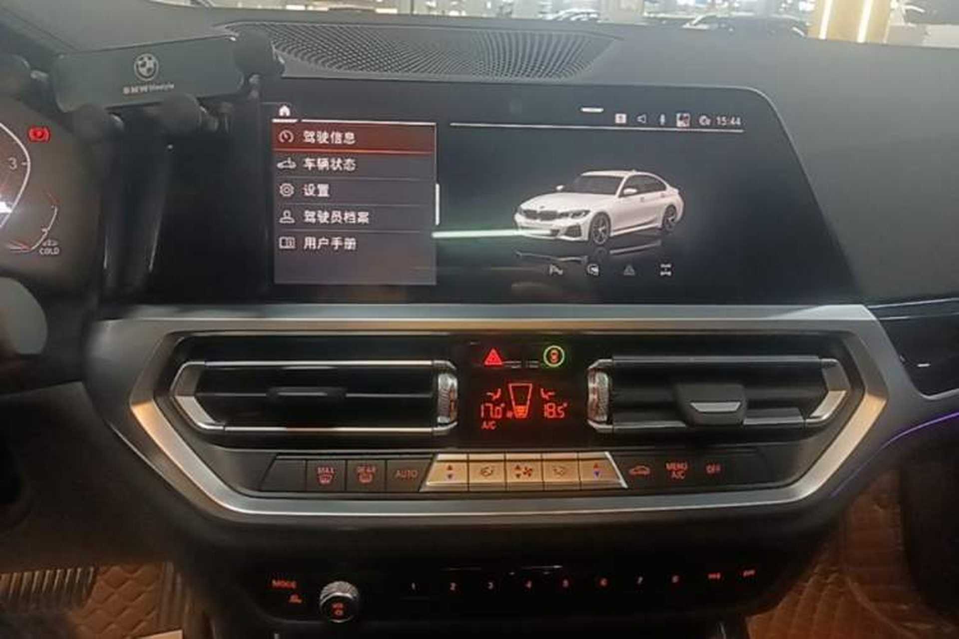 Used BMW 3 Series 2022 Updated 325Li M Sport Package Audio And AC Panel