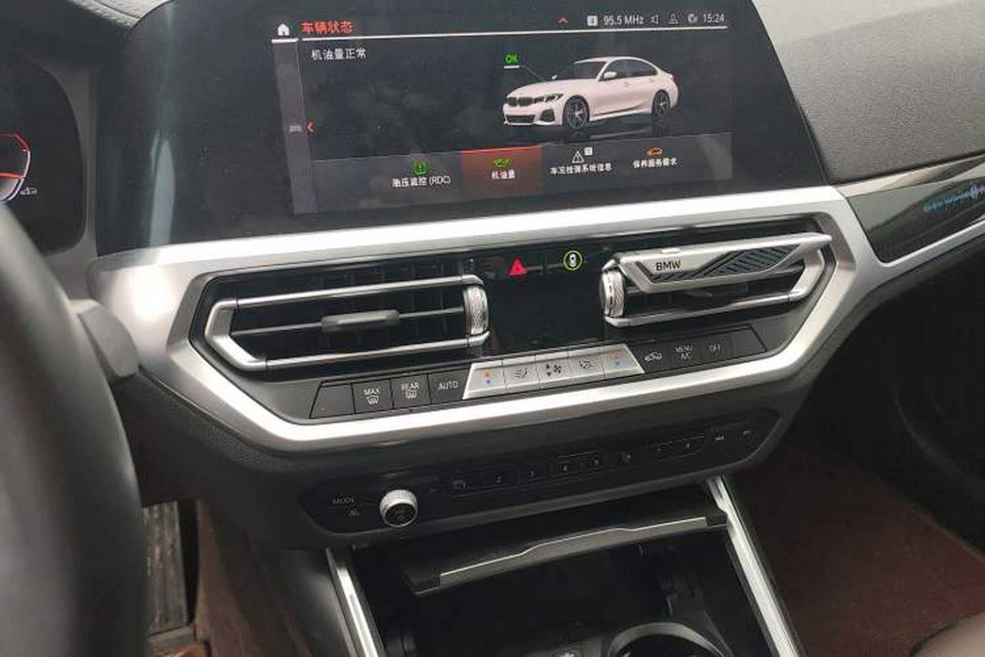 Used BMW 3 Series 2022 Updated 325Li M Sport Package Audio And AC Panel