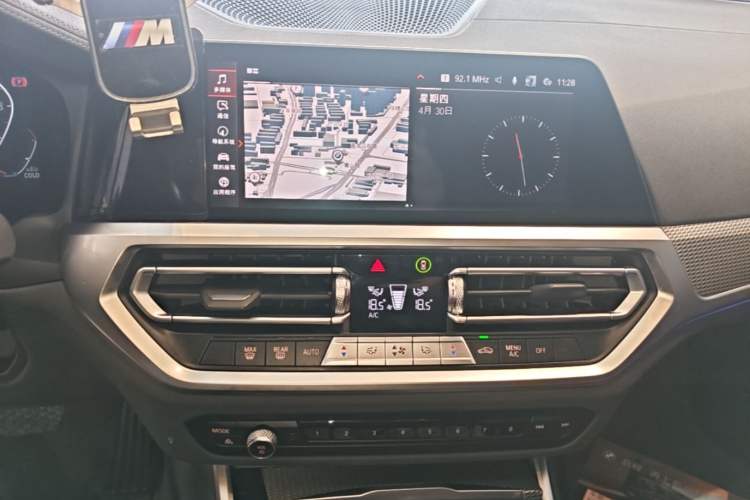 Used BMW 3 Series 2022 325i M Sport Night Edition Package Audio And AC Panel